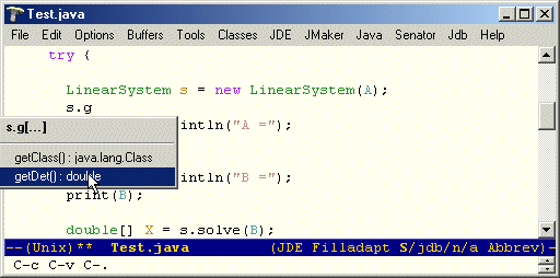 Emacs Jde User S Guide